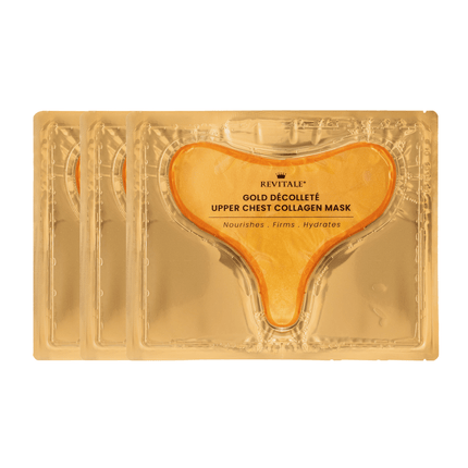 Revitale Gold Décolleté Upper Chest Collagen Masks - General Healthcare