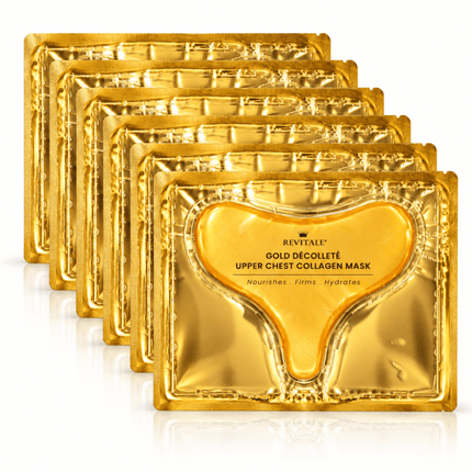 Revitale Gold Décolleté Upper Chest Collagen Masks - General Healthcare