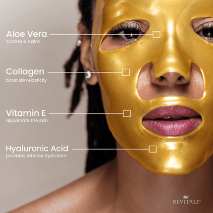 Revitale Gold Face Collagen Masks - General Healthcare