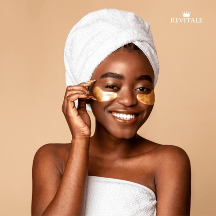 Revitale Gold Mask Collection - Face, Under Eye & Décolleté Collagen Treatments (12 Masks) - General Healthcare