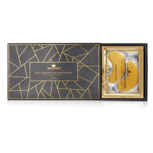 Revitale Gold Under Eye Collagen Patches (30 Pairs)(Gift Pack) - General Healthcare