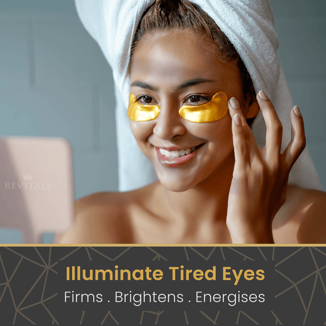 Revitale Gold Under Eye Collagen Patches (30 Pairs)(Gift Pack) - General Healthcare
