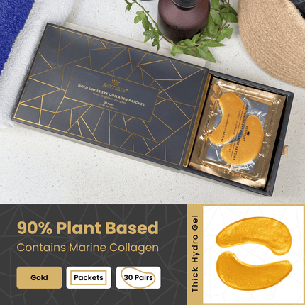 Revitale Gold Under Eye Collagen Patches (30 Pairs)(Gift Pack) - General Healthcare