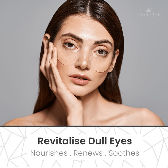 Revitale Pure Hyaluronic Acid & Peptides Under Eye Patches (Jar - 30 Pairs) - General Healthcare