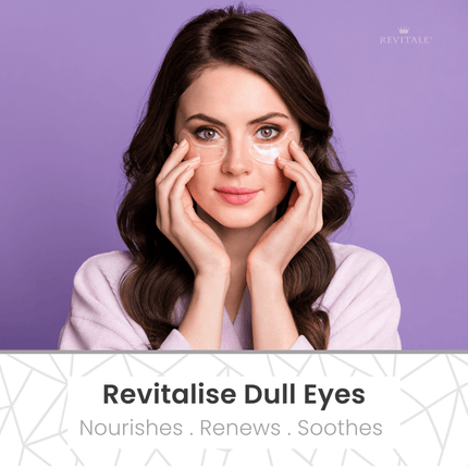 Revitale Pure Hyaluronic Acid & Peptides Under Eye Patches (Packets - 10 Pairs) - General Healthcare