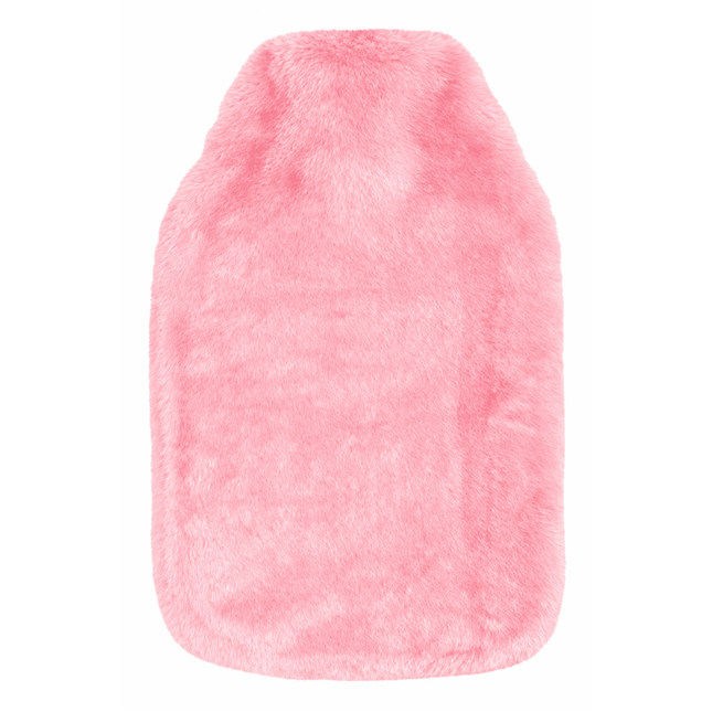 Soft Faux Fur Hot Water Bottle Cover Only - for Standard 2 Litre - General Healthcare