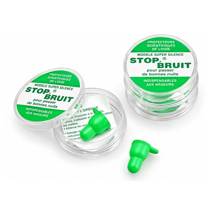 Stop-Bruit Ear Plugs - Scientific Ear Protection (1 Pair) - General Healthcare