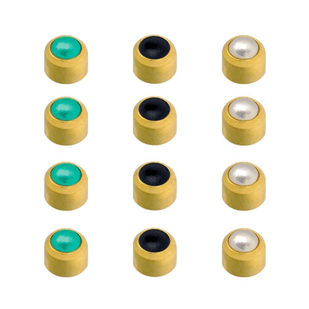 Golden Artificial Diamond Caflon Ear Piercing Bezel Earrings Studs at ₹ 900/dozen in Palakkad Golden Artificial Diamond Caflon Ear Piercing Bezel Earrings Studs at ₹ 900/dozen in Palakkad