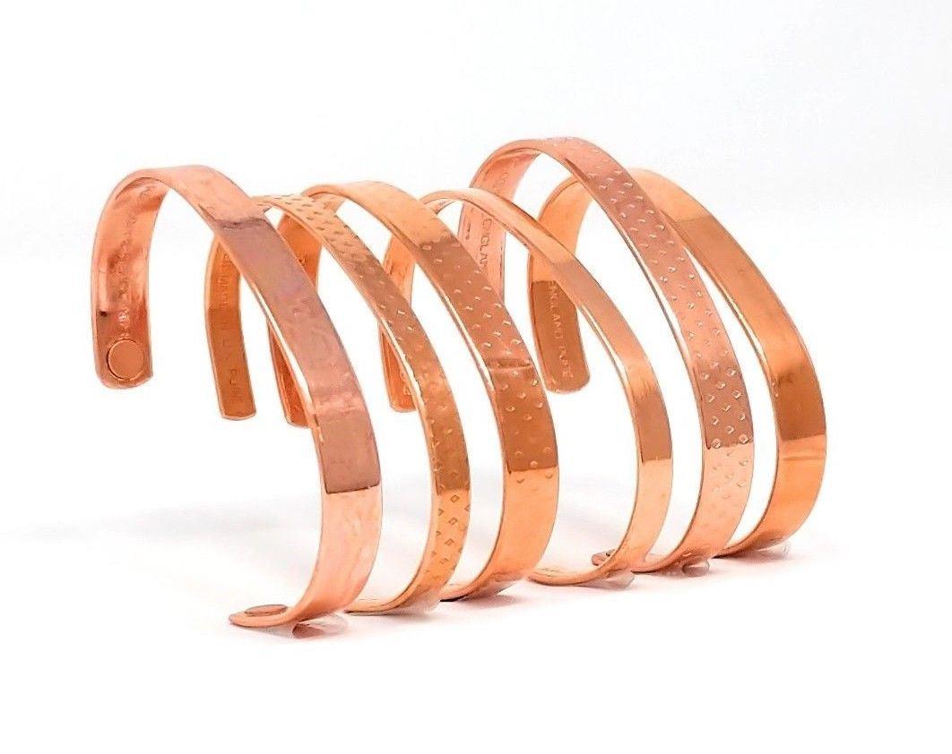 Pure Copper Magnetic Bracelet For Men and Women Relieve Arthritis Ca   Earth Therapy