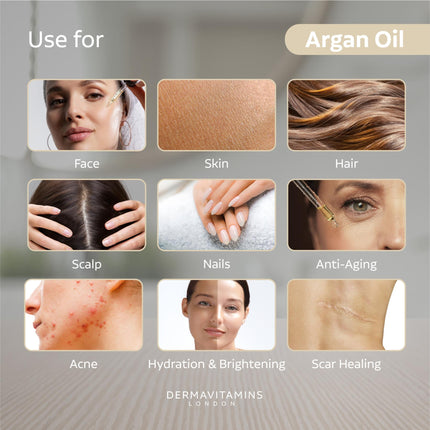Dermavitamins 100% Pure Argan Oil - 10ml - General Healthcare