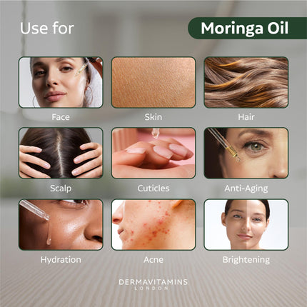 Dermavitamins 100% Pure Moringa Oil - 10ml - General Healthcare