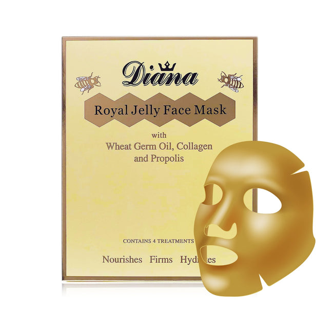 Diana Royal Jelly and Collagen Face Mask (4 Treatments) - General Healthcare