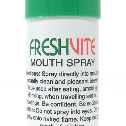 FreshVite Mouth Spray for longer lasting clean breath 15ml MOUTH AND BREATH - General Healthcare