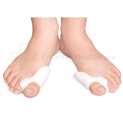 General Healthcare Bunion Gel Toe Corrector - Straightens Separates and protects (4 Pairs - 8 Bunions) - General Healthcare