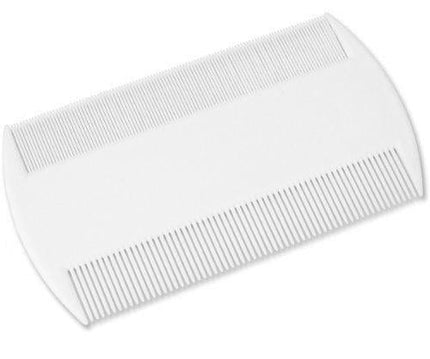 Lyclear White Double Sided Nit Comb for Head Lice Detection Comb Kids Pet Flea - General Healthcare