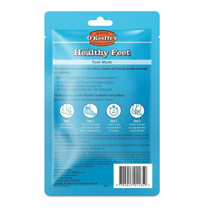 O’Keeffe’s Healthy Feet Foot Mask (1 Pair) - General Healthcare