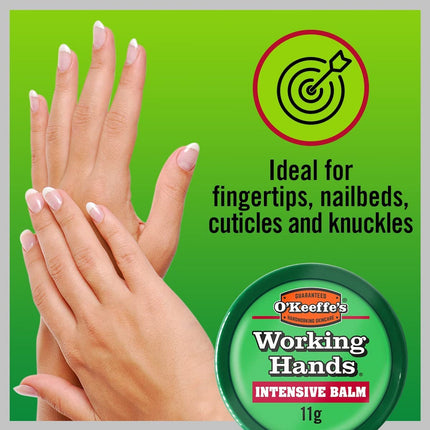 O'Keeffe's Working Hands Intensive Balm 11g - General Healthcare
