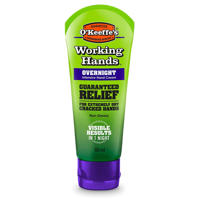 O'Keeffe's Working Hands Overnight 80ml - General Healthcare