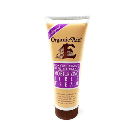 Organic Aid Vitamin E - Moisturising Scrub Cream – 55g - General Healthcare