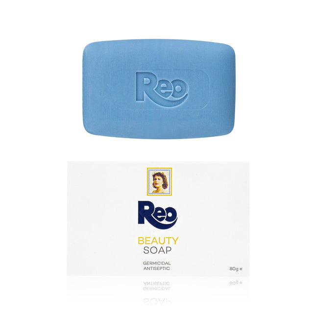 Reo Beauty Soap Antispetic 80g - Cleans Acne Prone Skin -Anti-Bacterial Cleanser - General Healthcare