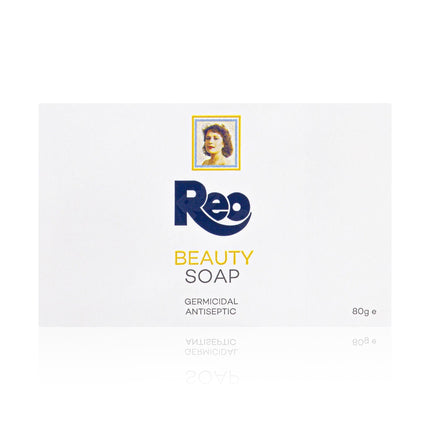 Reo Beauty Soap Antispetic 80g - Cleans Acne Prone Skin -Anti-Bacterial Cleanser - General Healthcare