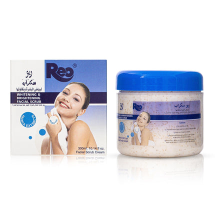 Reo Whitening and Brightening Facial Scrub 300ml - General Healthcare