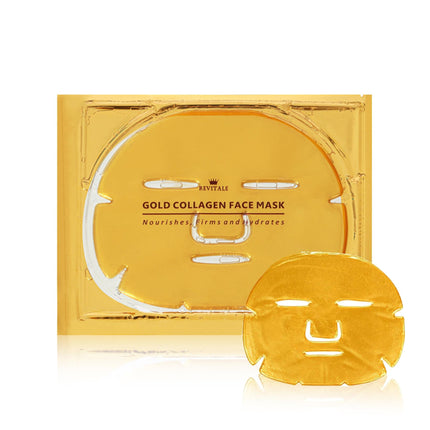 Revitale 24K Gold Collagen Face Mask - Nourishes, Firms & Hydrates - General Healthcare