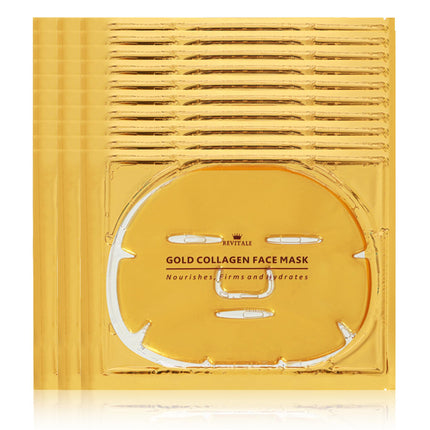 Revitale 24K Gold Collagen Face Mask - Nourishes, Firms & Hydrates - General Healthcare