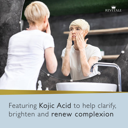 Revitale Advanced Kojic Acid Brightening Scrub Treatment Soap - General Healthcare