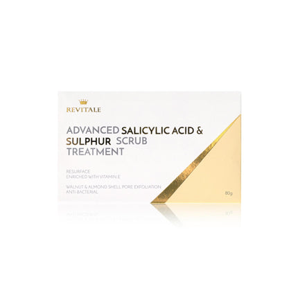 Revitale Advanced Salicylic Acid & Sulphur Scrub Treatment Soap - General Healthcare