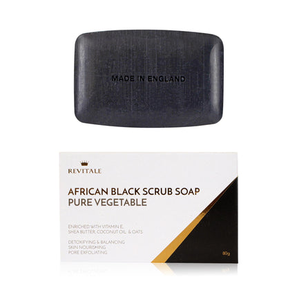 Revitale African Black Scrub Soap - General Healthcare
