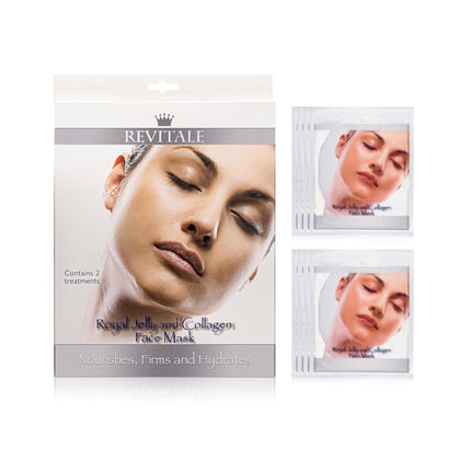 Revitale Face Masks - Royal Jelly and Collagen - Nourishes, Firms & Hydrates - General Healthcare