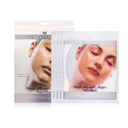 Revitale Face Masks - Royal Jelly and Collagen - Nourishes, Firms & Hydrates - General Healthcare