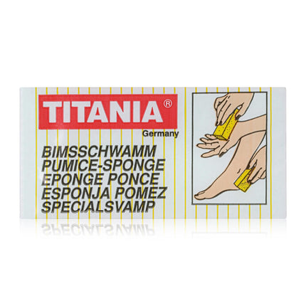 Titania Foot Pumice Sponge Hard Dead Skin Callus Remover Scrub Exfoliating 4Pack - General Healthcare