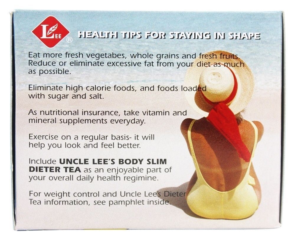 Uncle Lees Teas Body Slim Dieter Tea - Lemon (30 Bags) – General Healthcare
