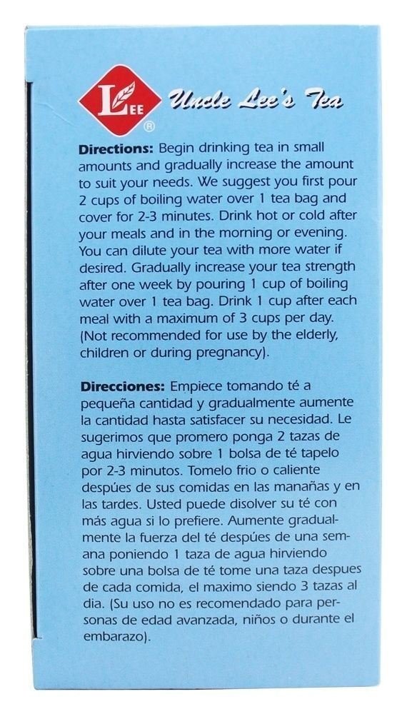 Uncle Lees Teas Body Slim Dieter Tea - Original (30 Bags) – General ...